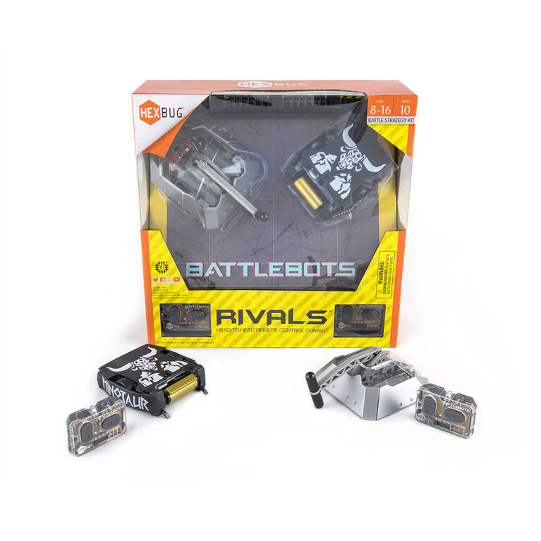 HEXBUG BattleBots RIVALS, paquet de 2 (IR)