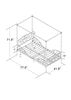 DHP - Canopy Twin Metal Bed, Silver