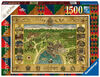 Ravensburger - Harry Potter Hogwarts Map casse-têtes 1500pc