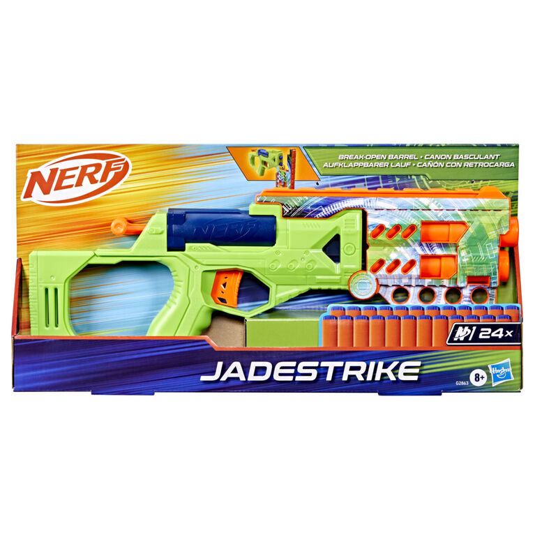 Nerf N Series Jadestrike Dart Blaster, 24 Official Nerf N Series N1 Darts - R Exclusive Nerf N Series Jadestrike Dart Blaster, 24 Official Nerf N Series N1 Darts - R Exclusive