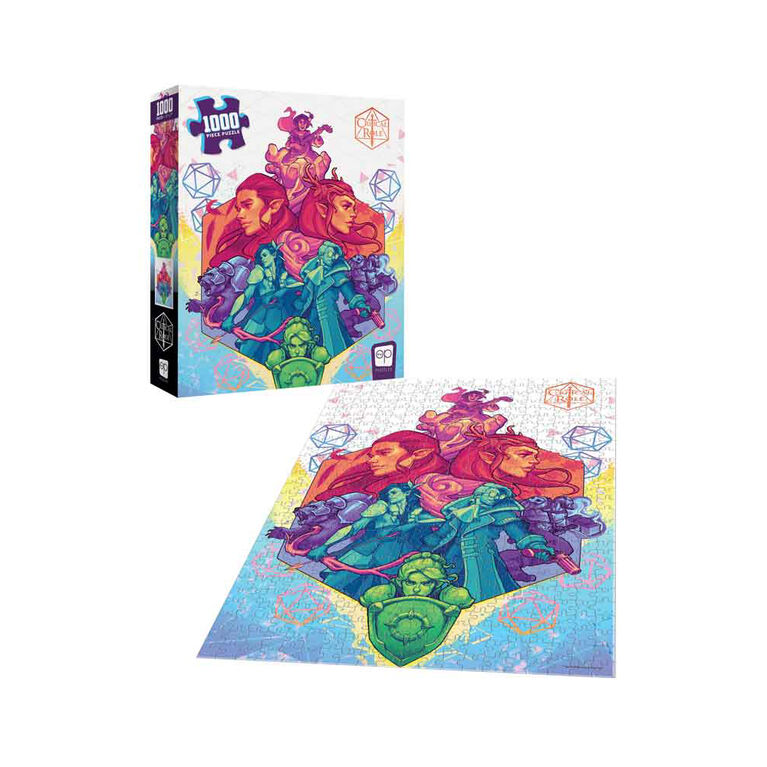 Critical Role "Vox Machina" 1000 Piece Puzzle - English Edition