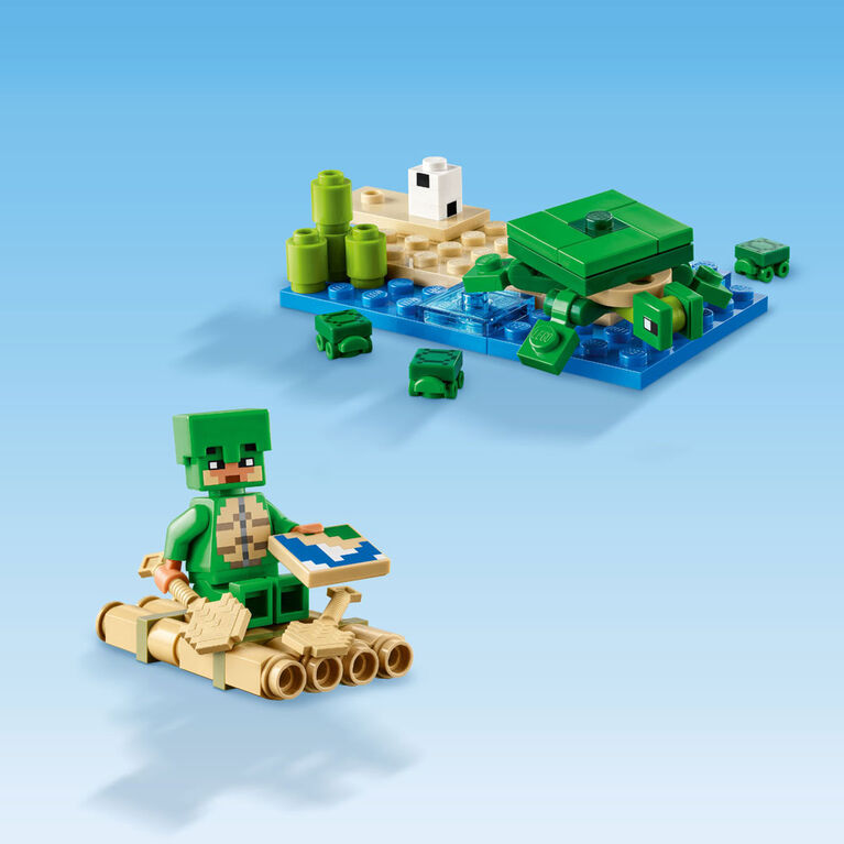 LEGO Minecraft The Turtle Beach House Construction Toy 21254