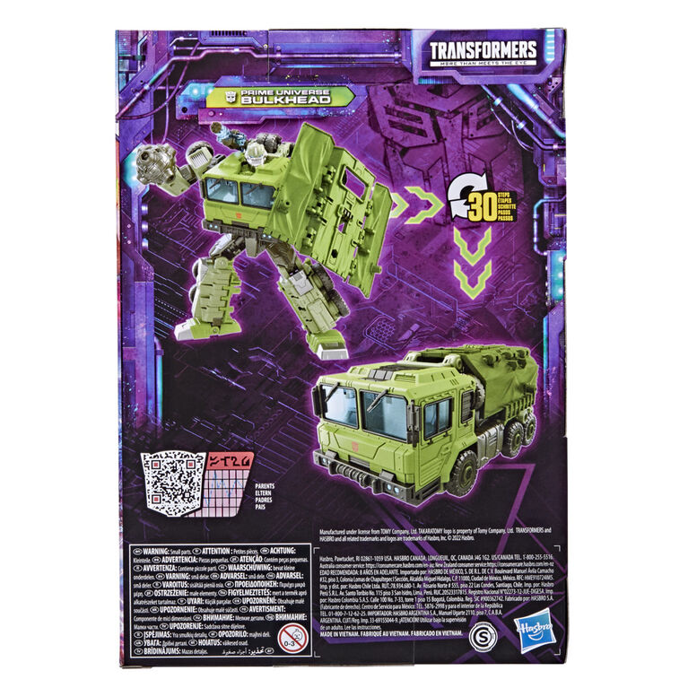 Transformers Toys Generations Legacy Voyager Prime Universe Bulkhead Action Figure