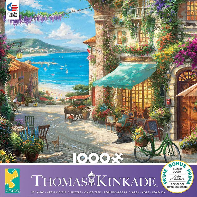 Ceaco: Thomas Kinkade - Italian Cafe 1000 Piece Puzzle