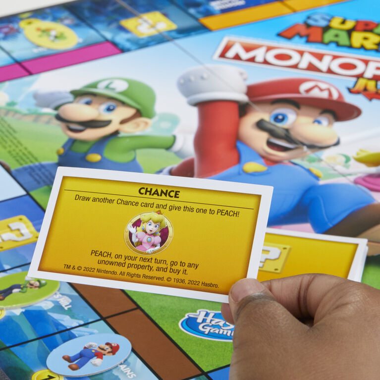 Monopoly Junior édition Super Mario, jeu de plateau