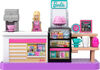 Barbie Mini BarbieLand Collectible Bakery Playset with 1.5-inch Barbie Doll, Interactive Play Areas for Storytelling Fun