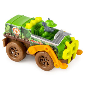 PAW Patrol, True Metal Rocky Collectible Die-Cast Vehicle, Jungle Rescue Series 1:55 Scale