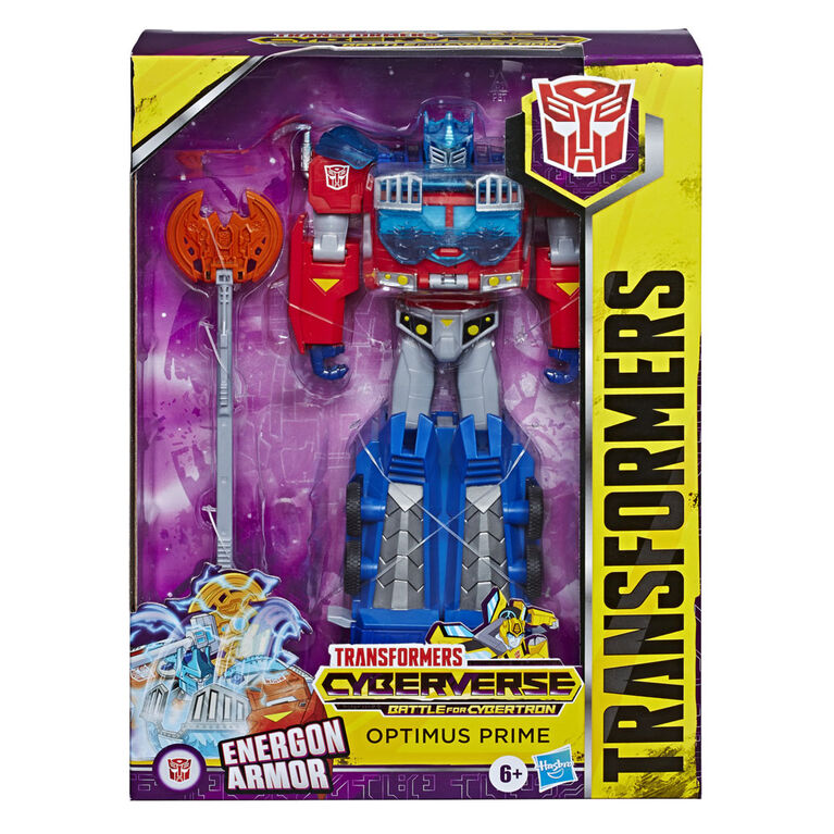 Jouets Transformers Cyberverse, figurine Optimus Prime, classe ultime