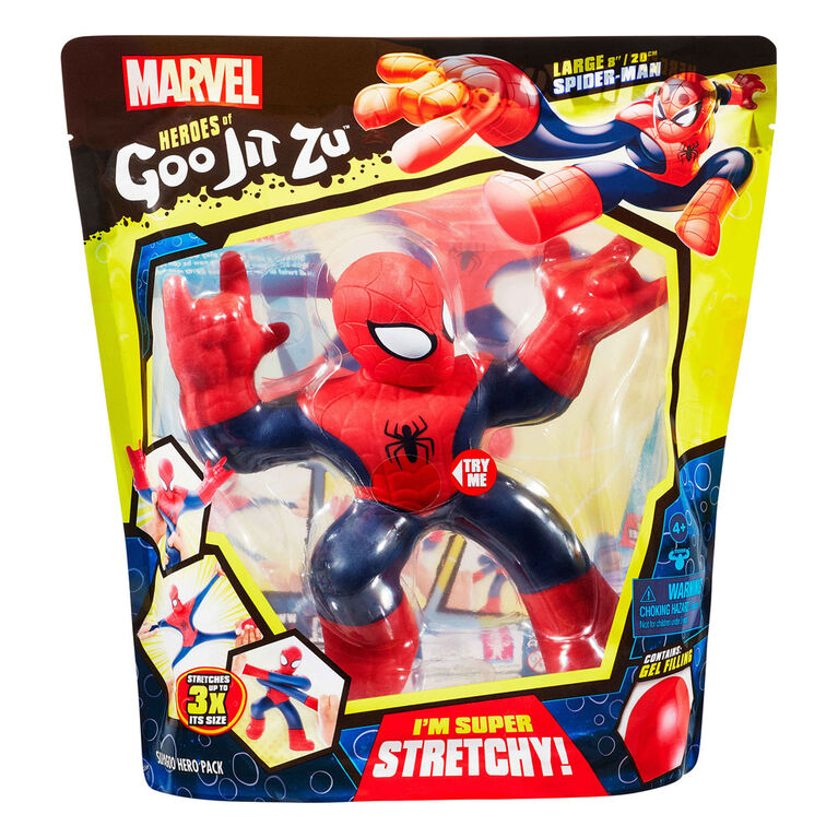 Ensemble Héros de Goo Jit Zu - Héros Marvel Supagoo - Spider-Man - Notre exclusivité