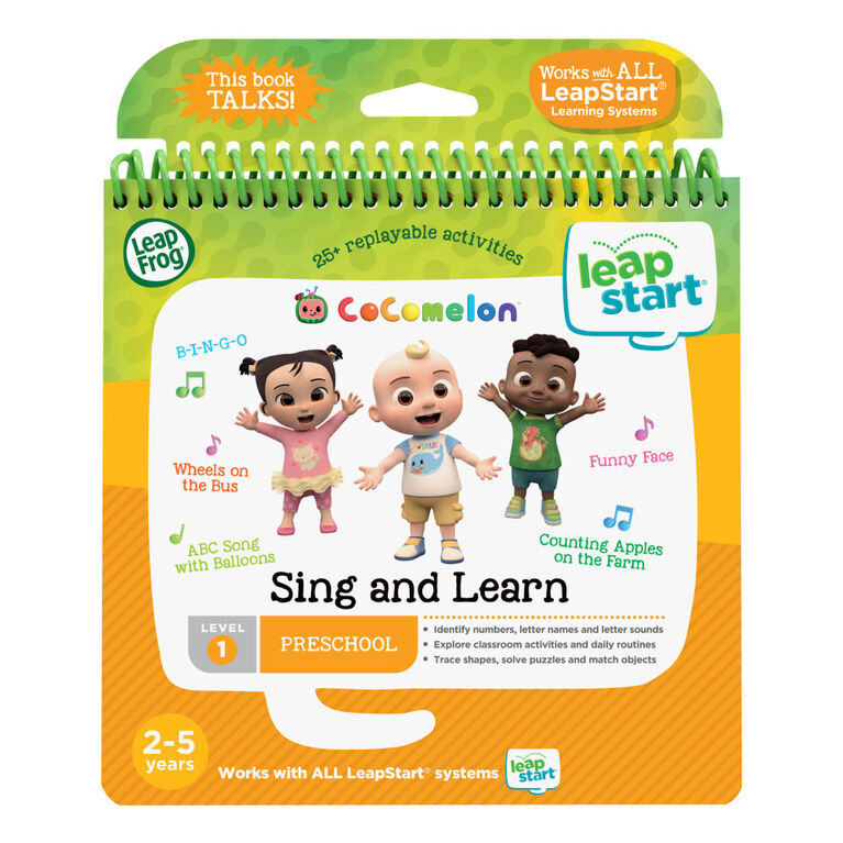 LeapStart CoComelon Sing and Learn Activity Book - English Edition