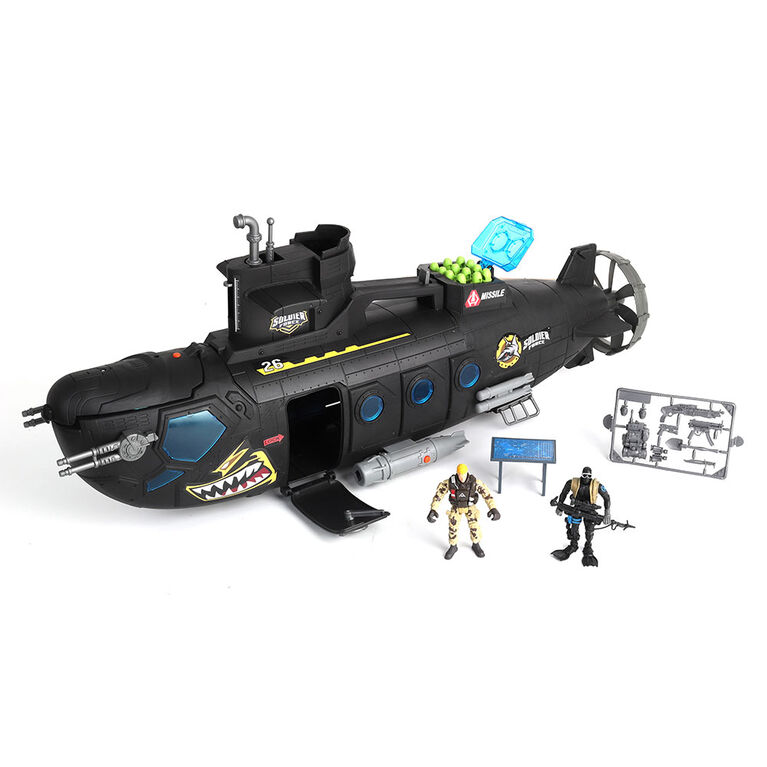 Force Militaire Ensemble de Jeu Sousmarin des Grands Fonds. Notre Exclusivité Toys R Us Canada
