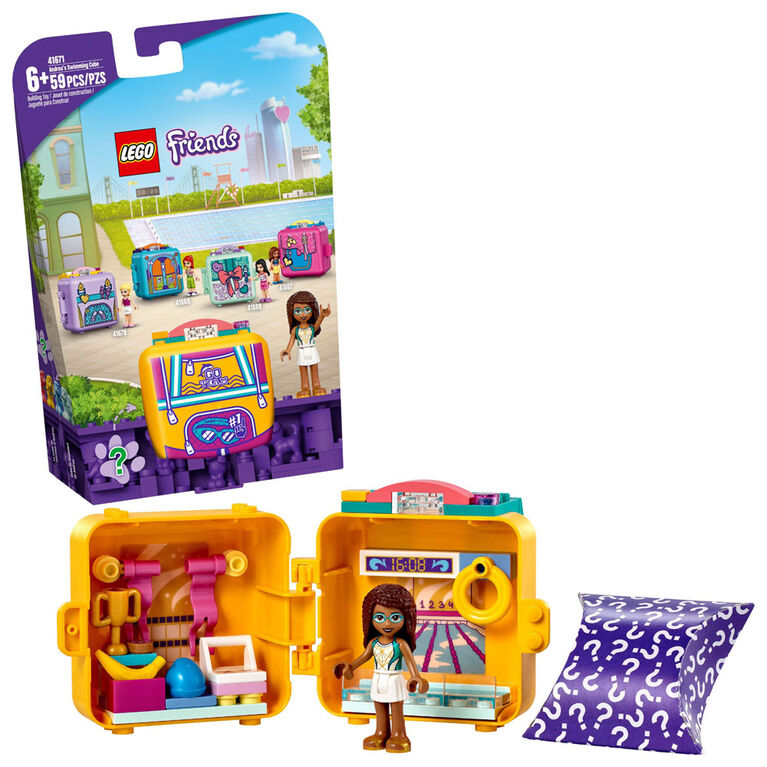 LEGO Friends Le cube de natation d'Andréa 41671 (59 pièces)