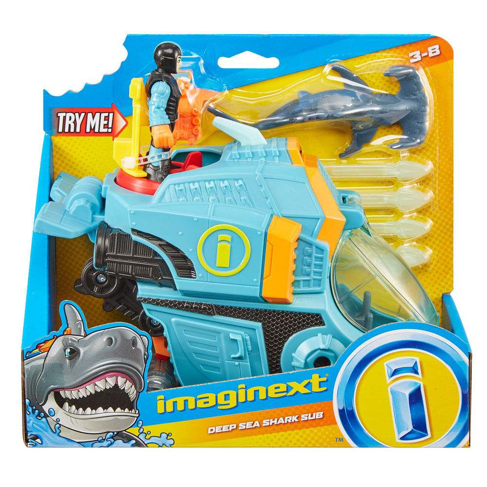 Fisher Price Imaginext Deep Sea Shark Sub