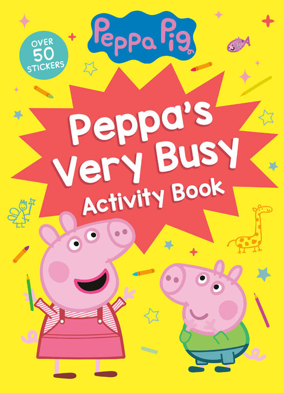 Peppa's Very Busy Activity Book (Peppa Pig) - Édition anglaise
