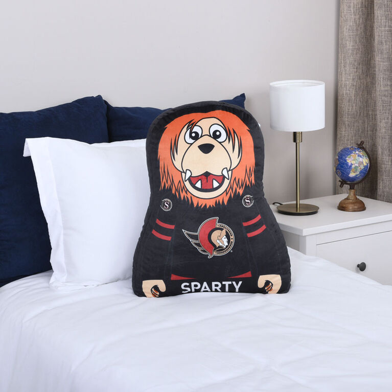 Oreiller Mascotte de la LNH des Ottawa Senators