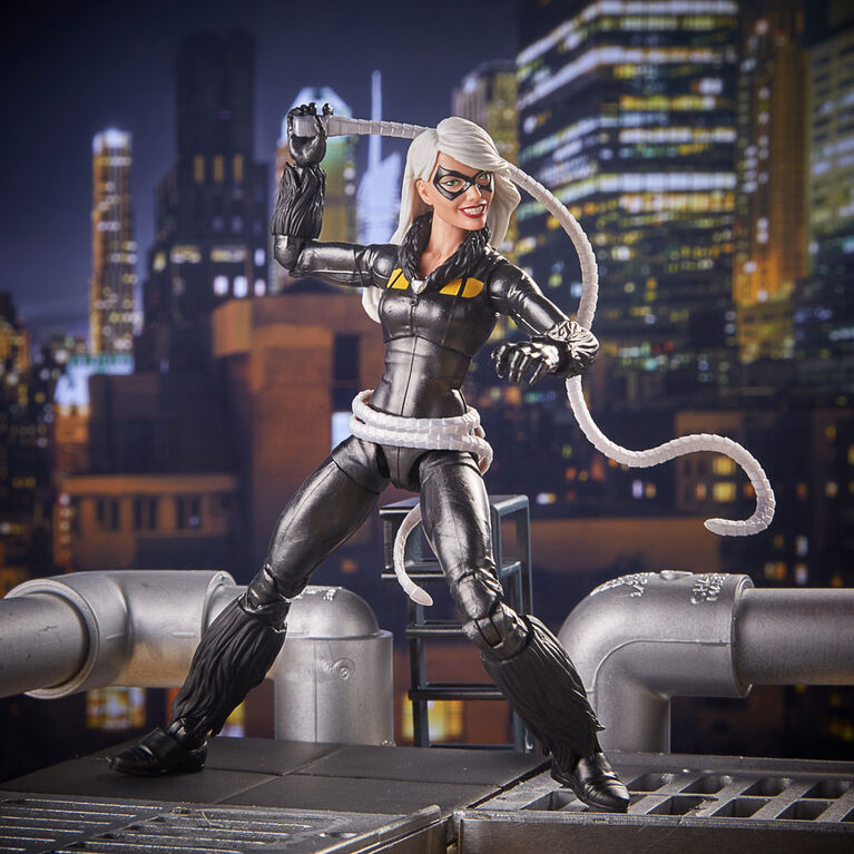 Spider-Man - Série Legends - Figurine de 15 cm de Marvel's Black Cat.