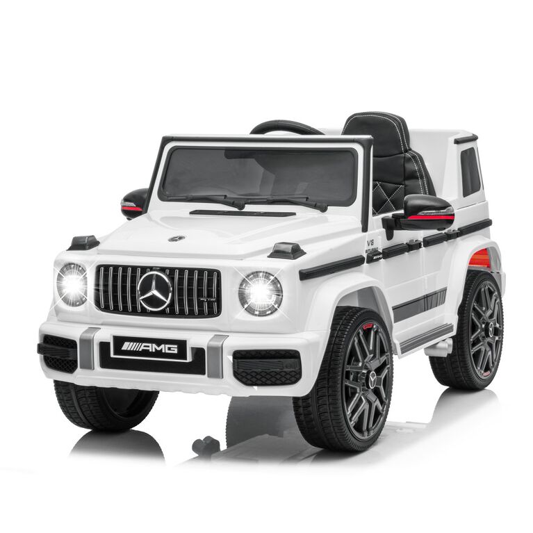 Voltz Toys Mercedes-Benz AMG G63 with Remote, White