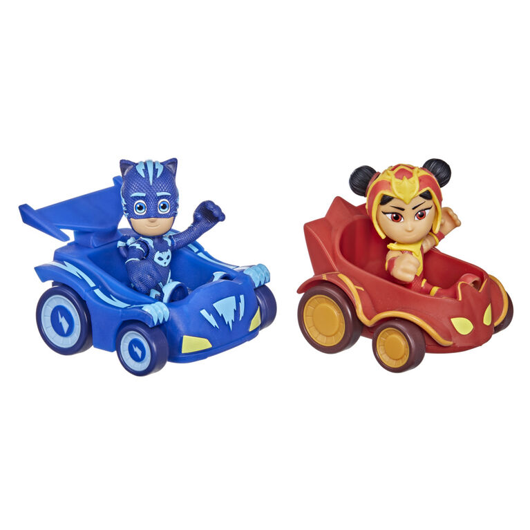 PJ Masks Catboy vs An Yu Battle Racers Preschool Toy, Vehicle and Action Figure