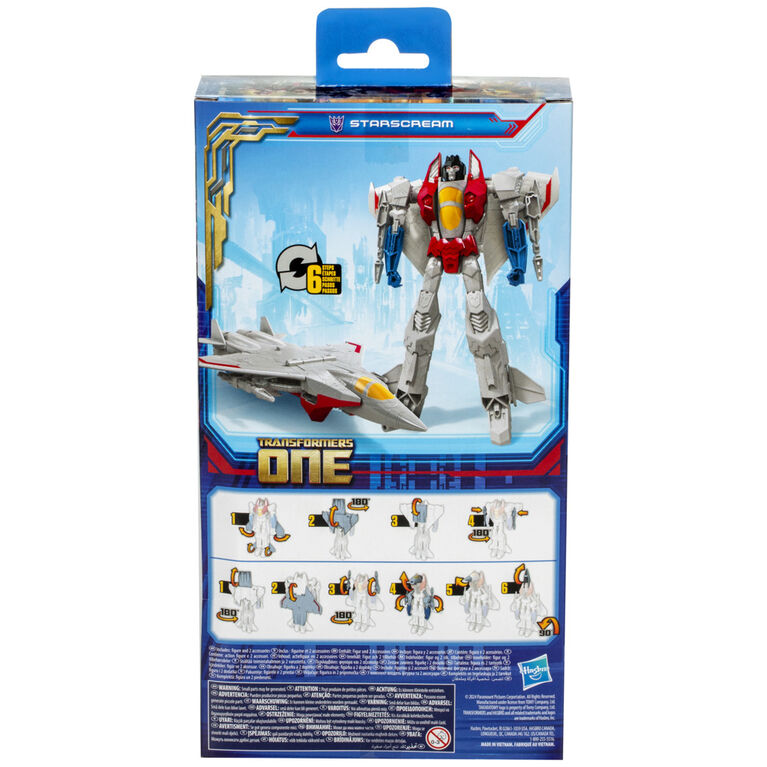 Transformers : Un, Mega Changer, figurine Starscream de 28 cm