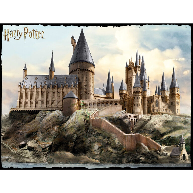 Prime 3D - Scratch Off: Harry Potter Hogwarts - 500 Pieces Puzzle