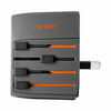 Ventev Global Wall Charging Hub w/Extra USB 2.4A Black