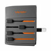 Ventev Global Wall Hub de Charge avec Extra USB 2.4A Noir