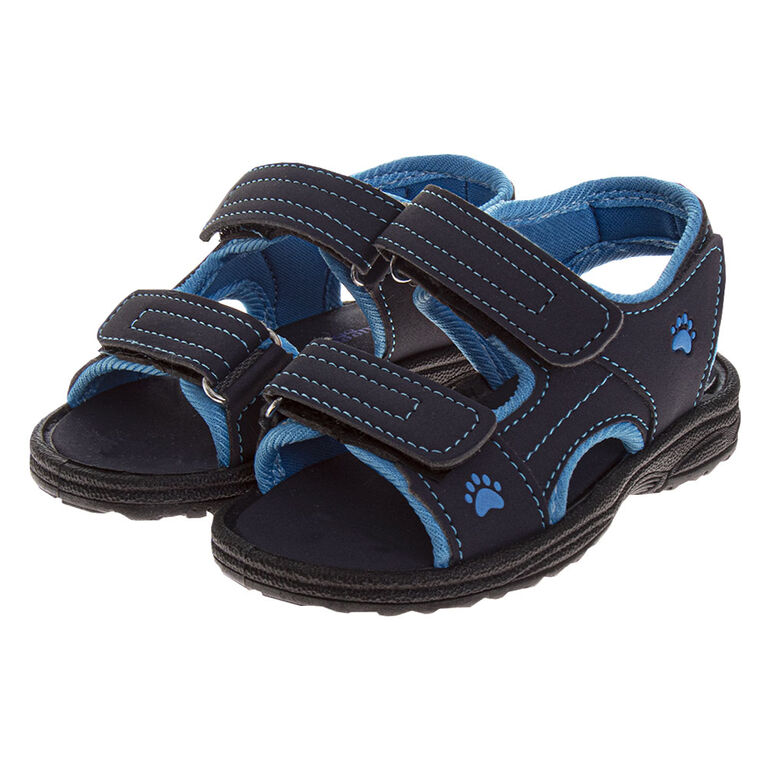 Rugged Bear Navy/Blue Sport Sandal Size 5