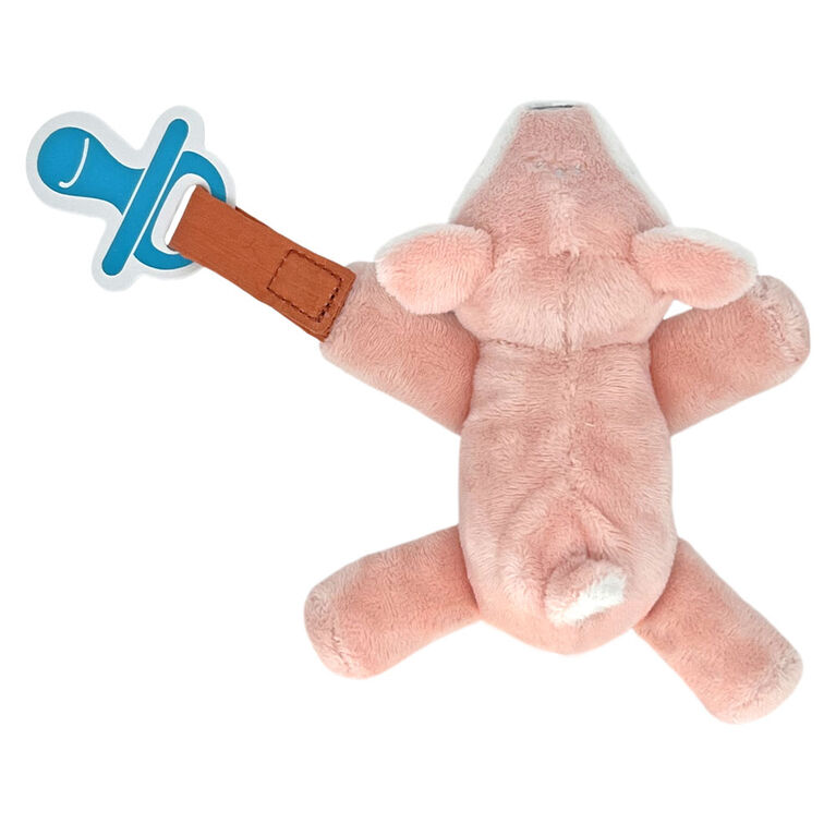 Hochet fauve Carter's avec boucle pour tétine