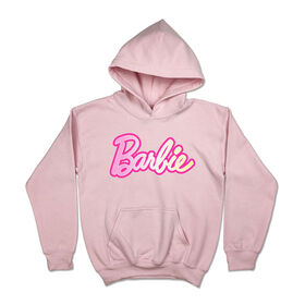 Barbie Long Sleeve Hoodie Pink