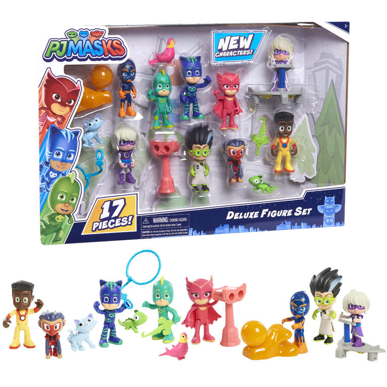 Ensemble de Figurines De Luxe des Pyjamasques - Édition anglaise