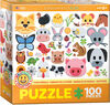 Eurographics Animal Emoji 100 PC Puzzle