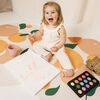 Catch All Splat Mat For Mealtime & Playtime Mess, Juicy Fruit