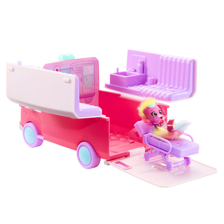 Scruff Surprise Vet Rescue - Ambulance Vet Playset