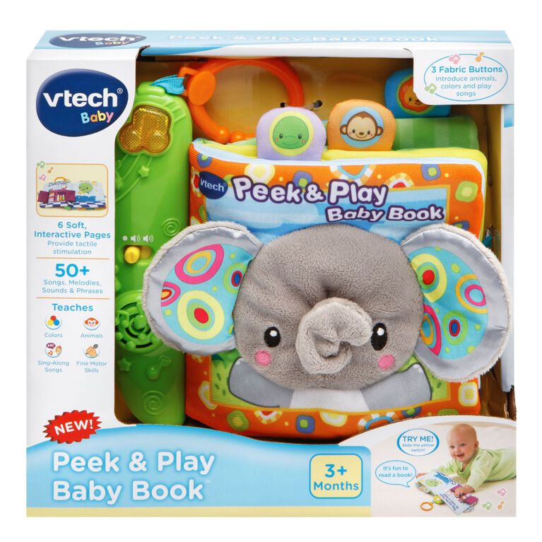 Peek & Play Baby Book - English Edition