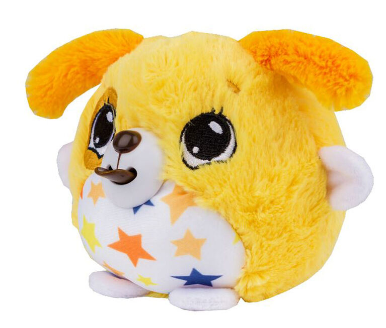 Peluches Mushabelly (couineurs) - Chien jaune