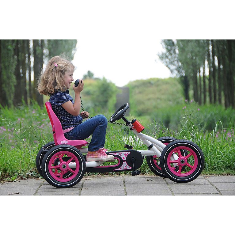 Berg Buddy Pedal Go Kart White & Pink Toys R Us Canada