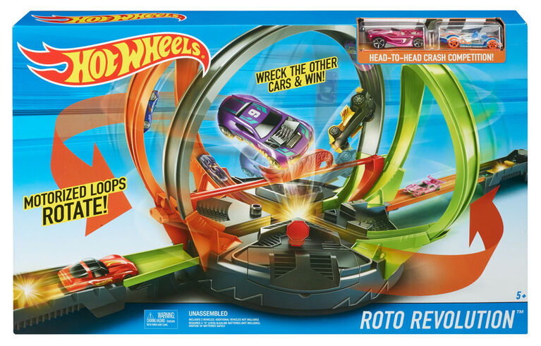 Hot Wheels - Coffret piste Roto Revolution.