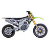 Supercross, authentique réplique de moto en métal moulé à l'échelle 1:10 avec figurine du motocycliste Eli Tomac et socle d'exposition