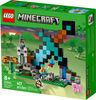 LEGO Minecraft L'avant-poste de l'épée 21244; Jeu de construction (427 pièces)