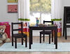 3 Piece Kid's Wood Table and Chair Set