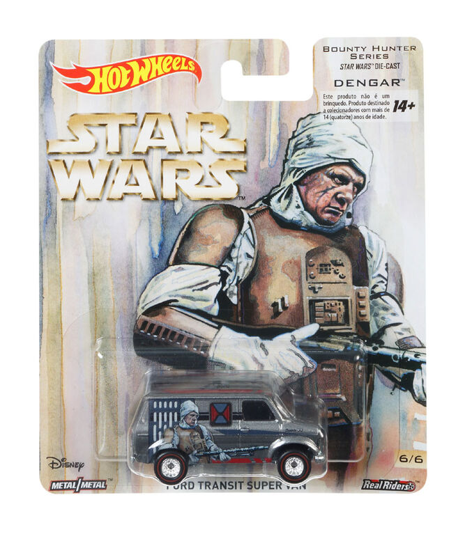 Hot Wheels Star Wars Dengar Ford Transit Supervan Vehicle