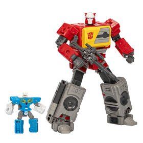 Transformers Generations Studio Series, figurines 86-25 Autobot Blaster et Eject classe Voyageur, Les Transformers : le film - Notre exclusivité
