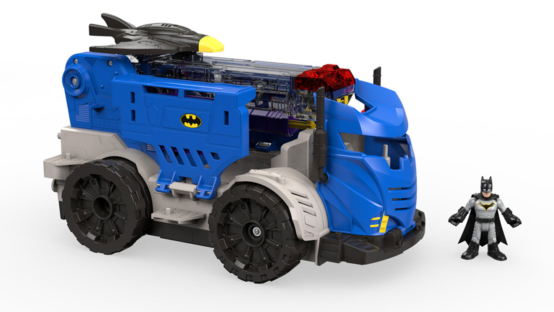 Imaginext DC Super Friends RC Mobile Command Center English