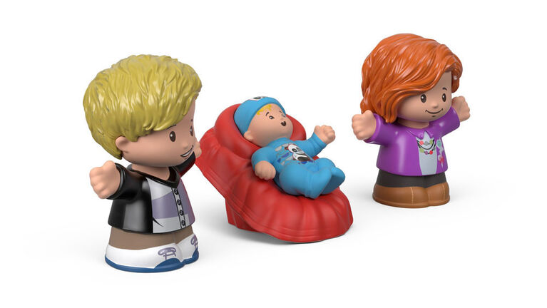 Fisher-Price - Little People - Famille Big Helpers - Rouge