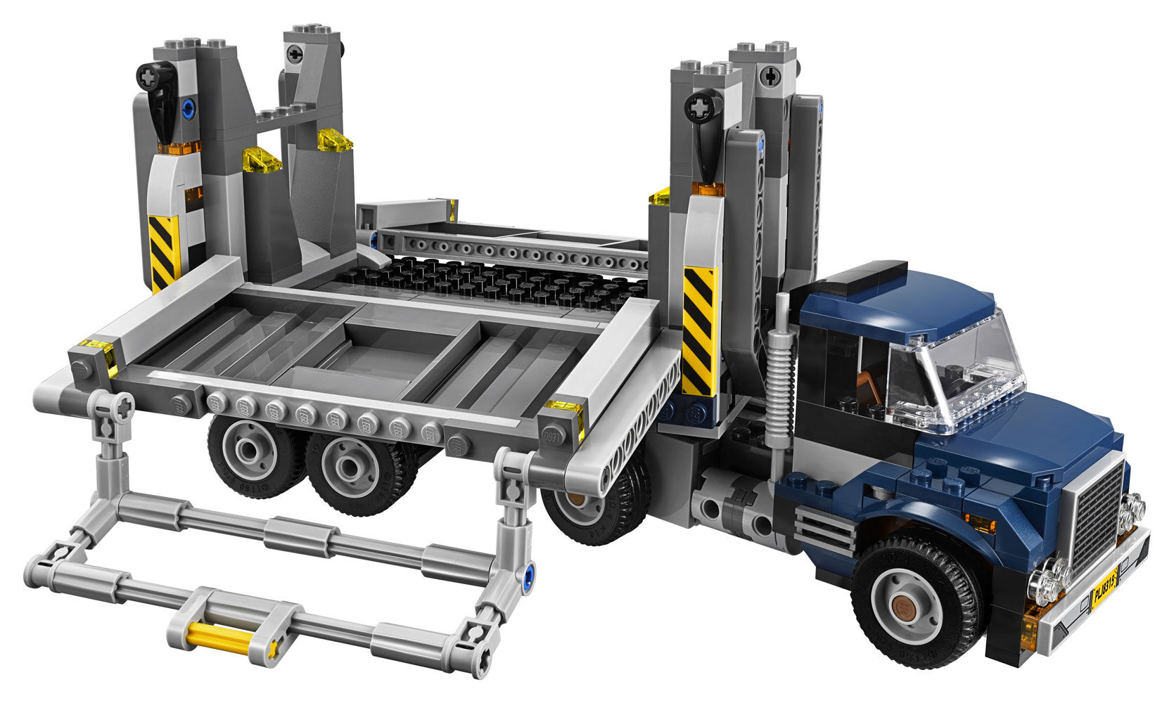lego jurassic world fallen kingdom t rex transport