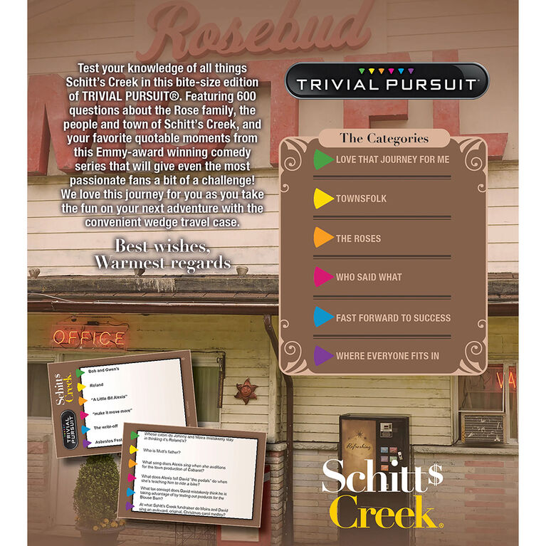 USAopoly TRIVIAL PURSUIT: Schitt's Creek Edition - English Edition