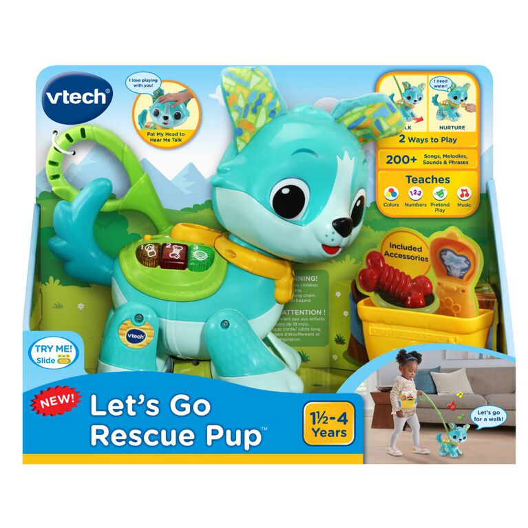 VTech Titou, mon toutou balade magique - Édition anglaise