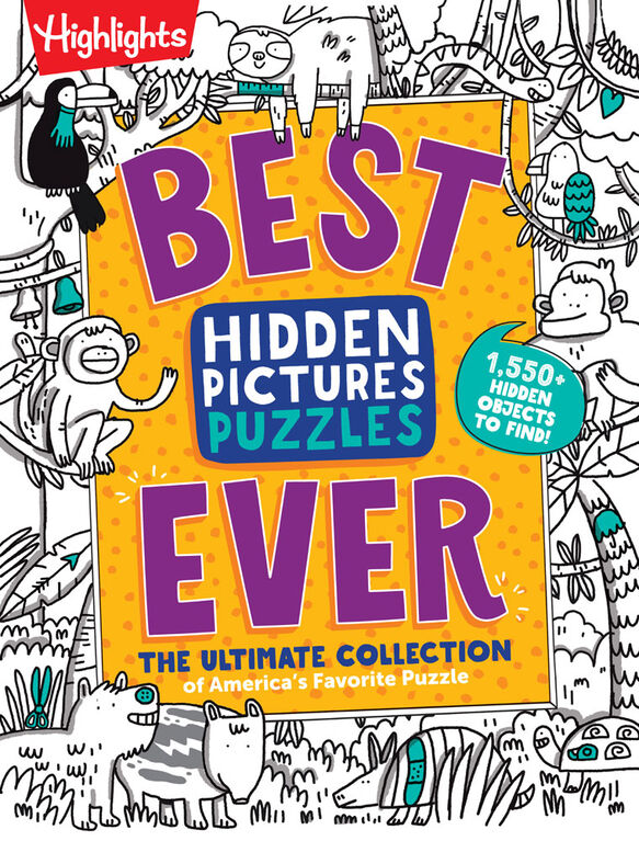 Best Hidden Pictures Puzzles EVER - English Edition