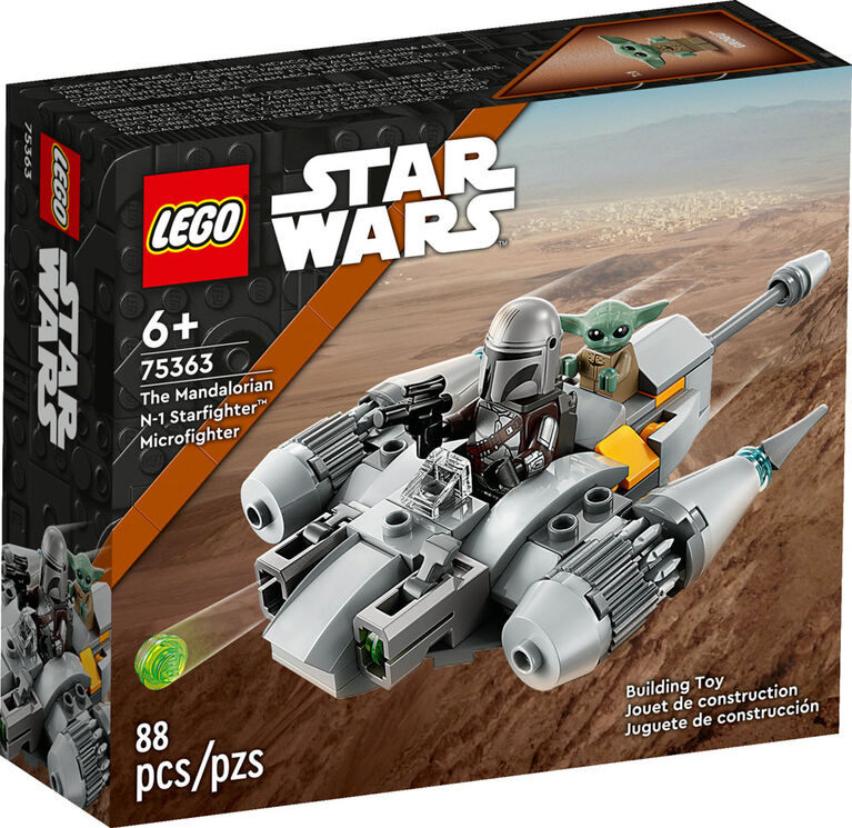 LEGO Star Wars Le microvaisseau chasseur Mandalorien N-1 75363 (88 pièces)