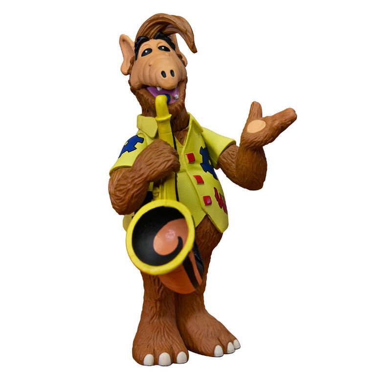 ALF - 6" Scale Action Figure - Toony Classics Alf Saxophone Figure - English Edition - R Exclusive